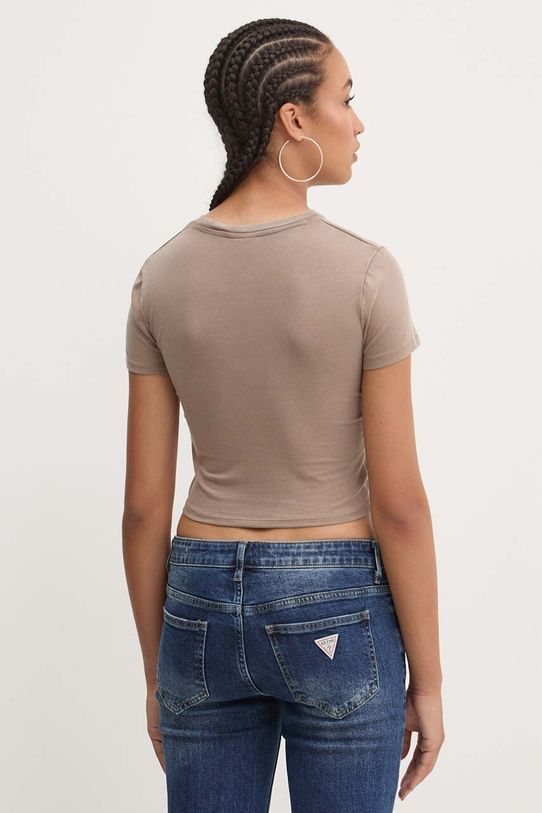 Odzież Guess Originals t-shirt W4RI99J1314 beżowy