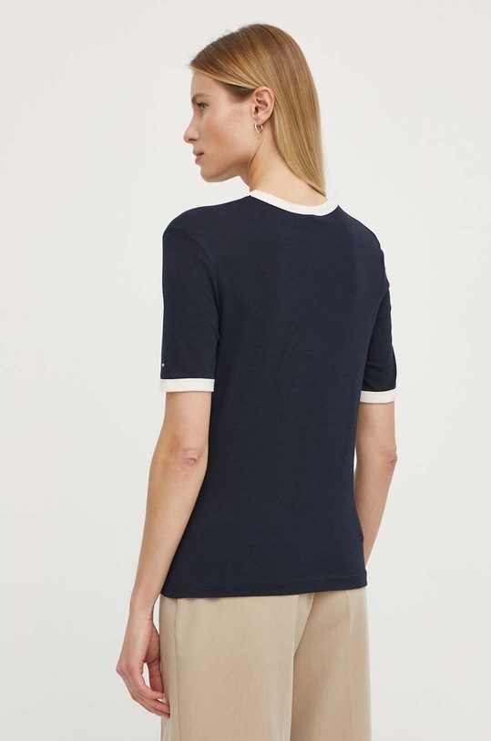 Odzież Tommy Hilfiger t-shirt bawełniany WW0WW41208 granatowy