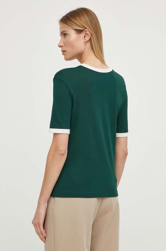 Odzież Tommy Hilfiger t-shirt bawełniany WW0WW41208 zielony