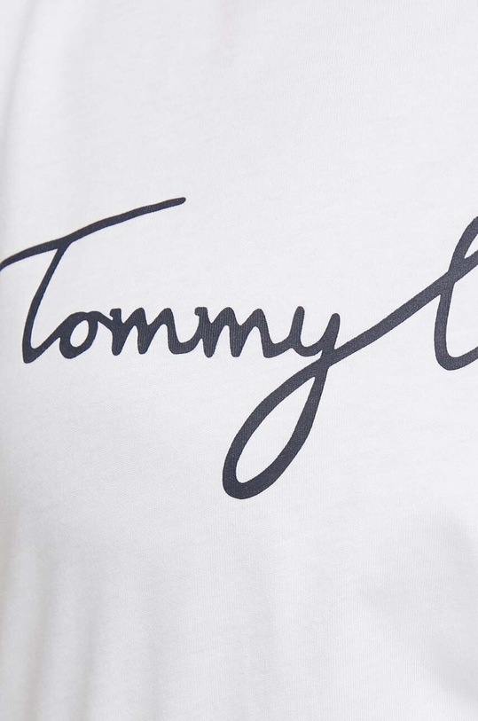 Tommy Hilfiger t-shirt bawełniany WW0WW41674 biały