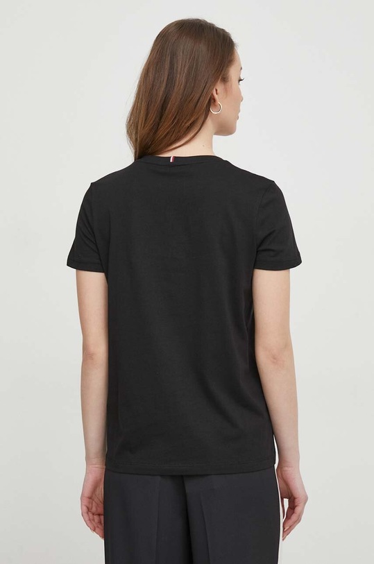 Odzież Tommy Hilfiger t-shirt bawełniany WW0WW41674 czarny
