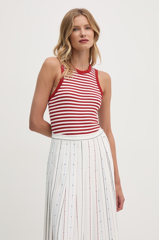 Топ Tommy Hilfiger червоний WW0WW41994