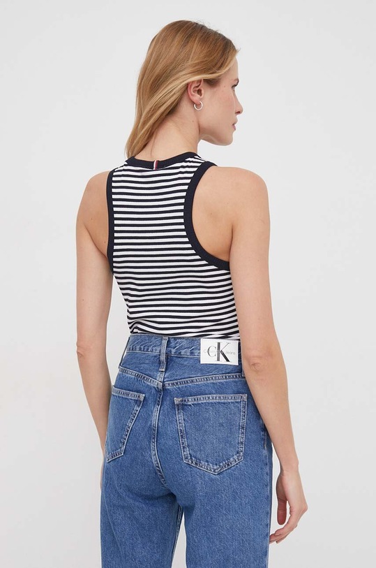 Odzież Tommy Hilfiger top WW0WW41994 granatowy