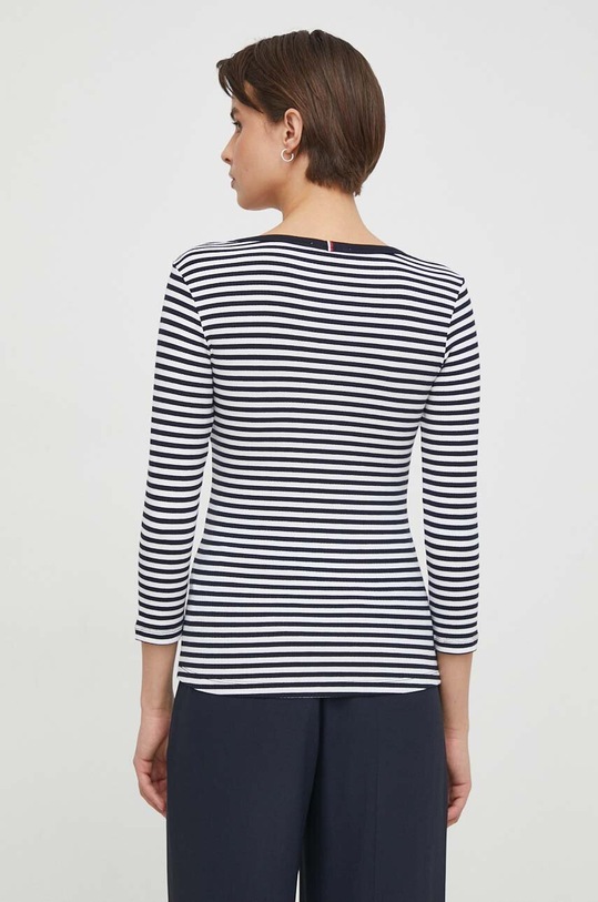 Oblečení Tričko s dlouhým rukávem Tommy Hilfiger WW0WW41995 námořnická modř