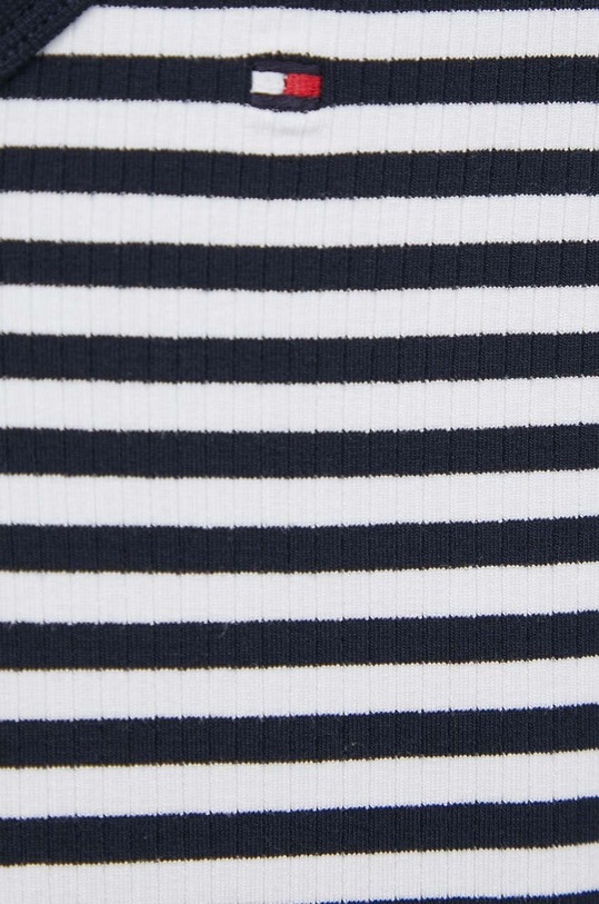 Tričko s dlouhým rukávem Tommy Hilfiger WW0WW41995 námořnická modř