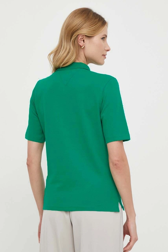 Tommy Hilfiger tricou WW0WW37820 verde SS24