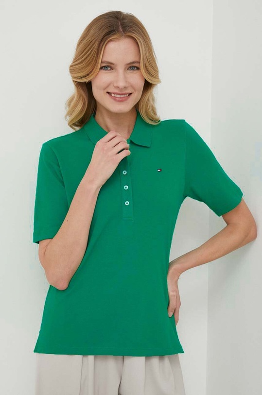 Одежда Футболка Tommy Hilfiger WW0WW37820 зелёный