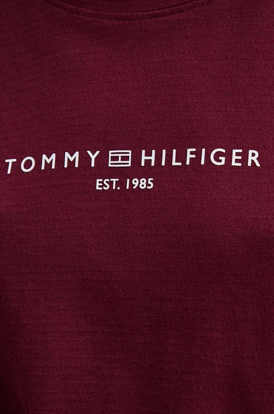 Tommy Hilfiger t-shirt WW0WW41097 bordowy