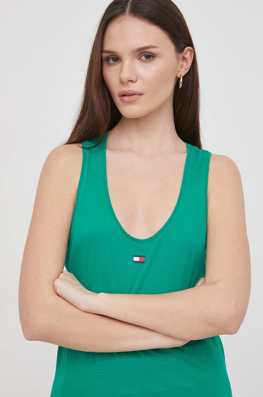 Tommy Hilfiger top uni verde WW0WW41127