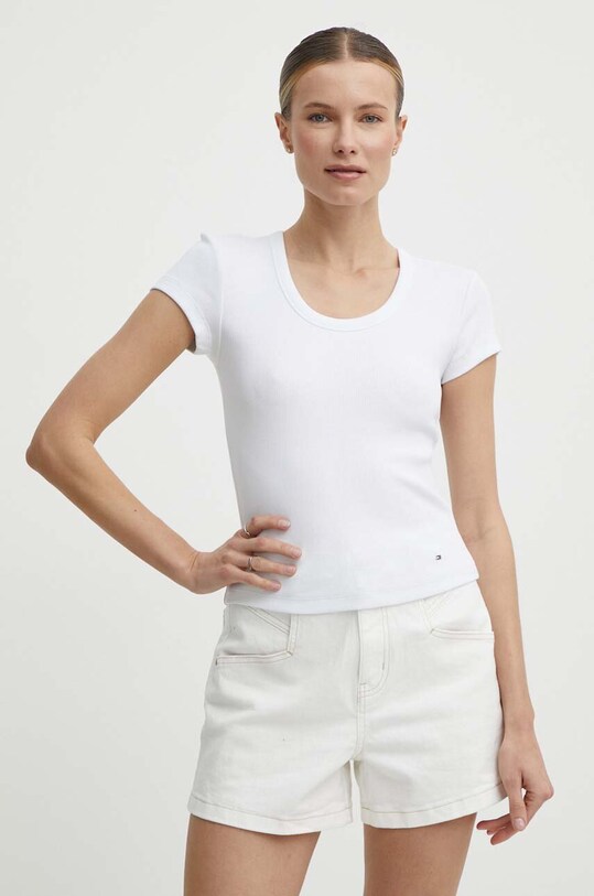 Футболка Tommy Hilfiger slim білий WW0WW41776