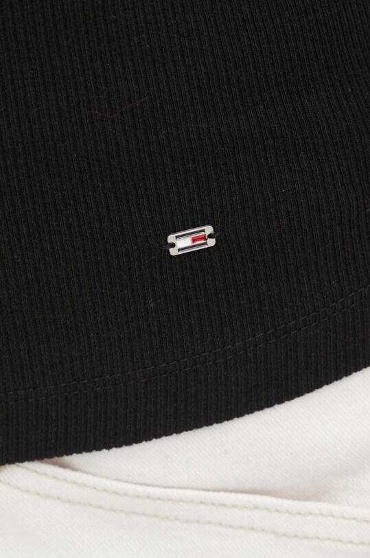 Tričko Tommy Hilfiger černá WW0WW41776