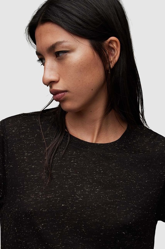 AllSaints tricou Anna WM084Z negru SS24