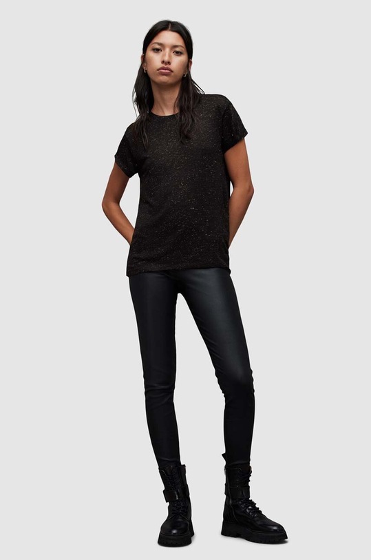 AllSaints tricou Anna WM084Z negru