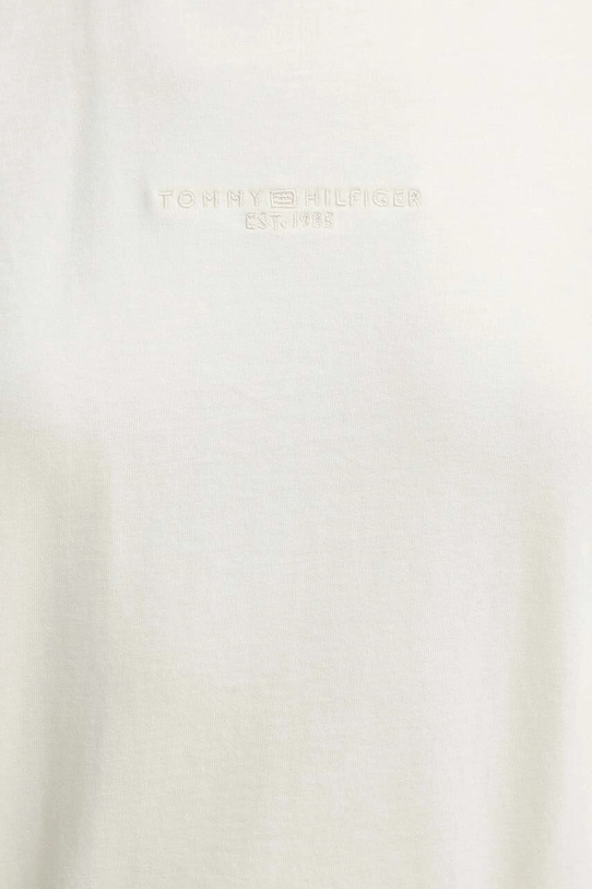 Tommy Hilfiger t-shirt bawełniany WW0WW42473 beżowy