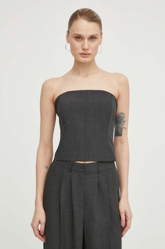 Herskind gorset Cosima szary 5106519