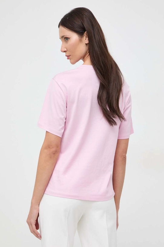 Odzież Weekend Max Mara t-shirt bawełniany 2415971041600 różowy