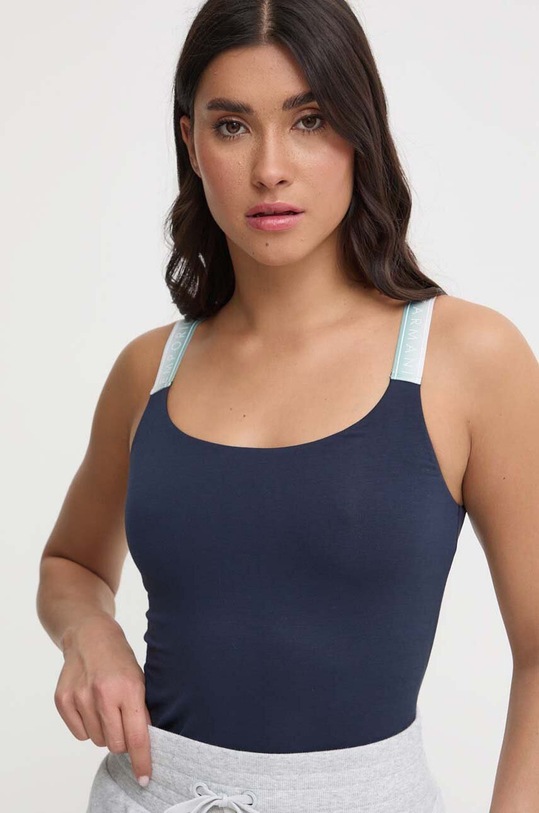 Emporio Armani Underwear top lounge print bleumarin 164237.4R226