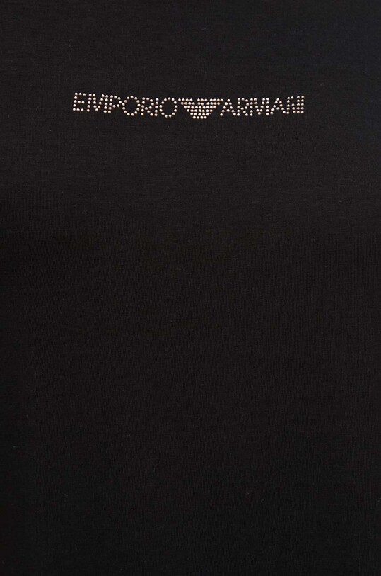 Μπλουζάκι παραλίας Emporio Armani Underwear 0 μαύρο 262633.4R314