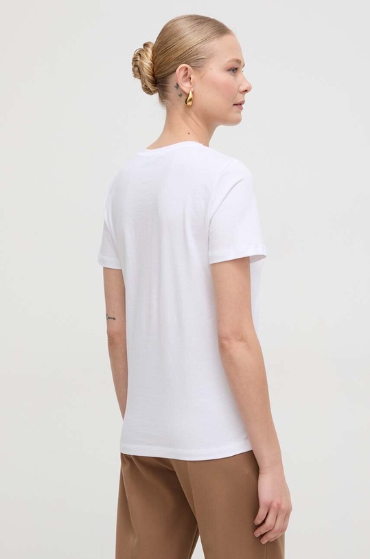 Odzież Marella t-shirt bawełniany 2413971034200 biały