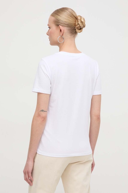 Odzież Marella t-shirt bawełniany 2413971034200 biały