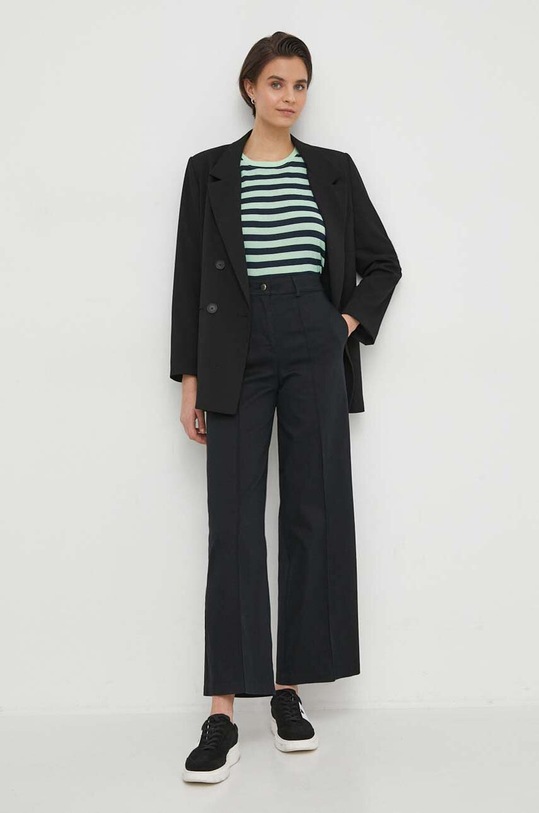 Bavlněné tričko Pepe Jeans JINX PL505845 zelená SS25