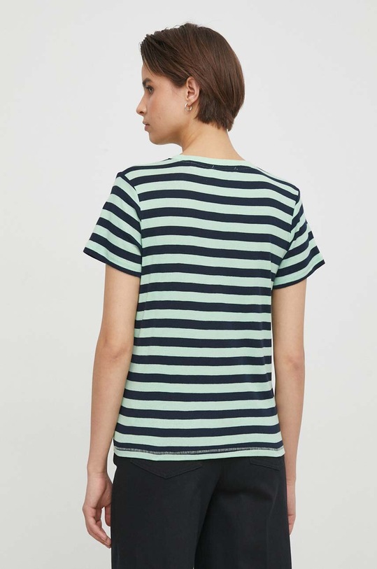 Oblečení Bavlněné tričko Pepe Jeans JINX PL505845 zelená