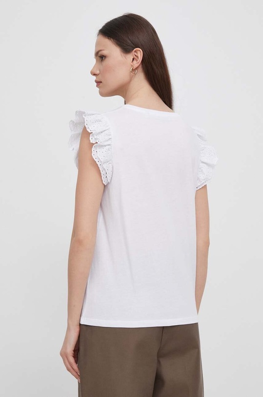Îmbrăcăminte Pepe Jeans tricou din bumbac PL505849 alb