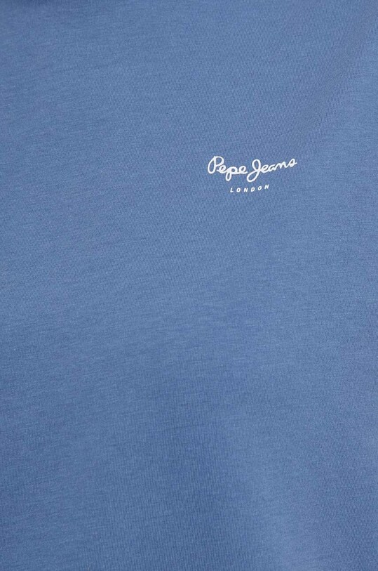 Бавовняна футболка Pepe Jeans LORY PL505853 блакитний