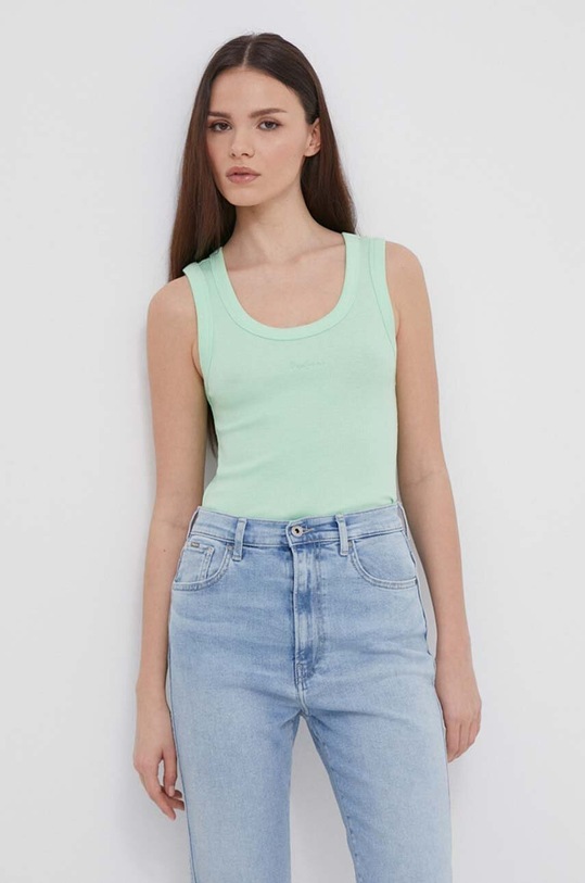 Pepe Jeans top LANE zielony PL505854