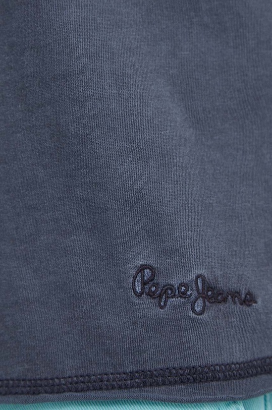 Bavlněné tričko Pepe Jeans LUNA PL505856 námořnická modř