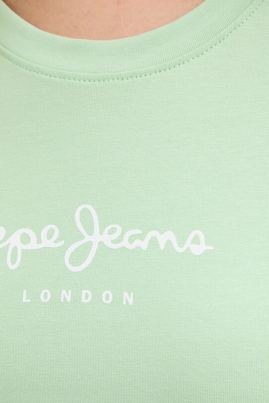 Pepe Jeans t-shirt NEW VIRGINIA SS N PL505202 zöld