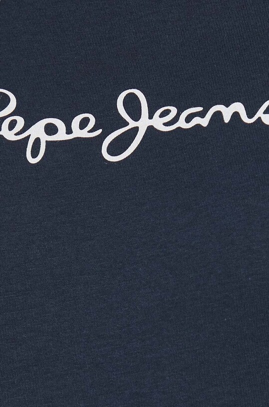 Бавовняна футболка Pepe Jeans LORETTE темно-синій PL505827