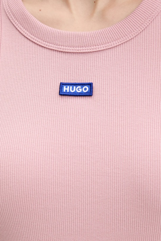Hugo Blue top Easy Tank_B 50508857 różowy