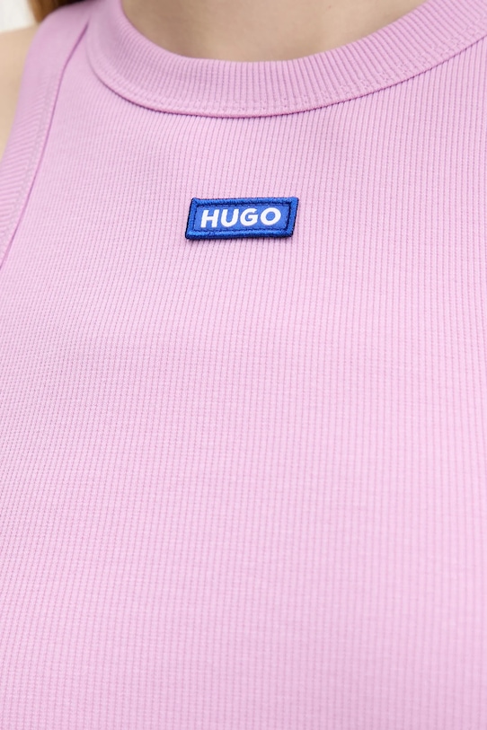 Hugo Blue top 50508857 fioletowy