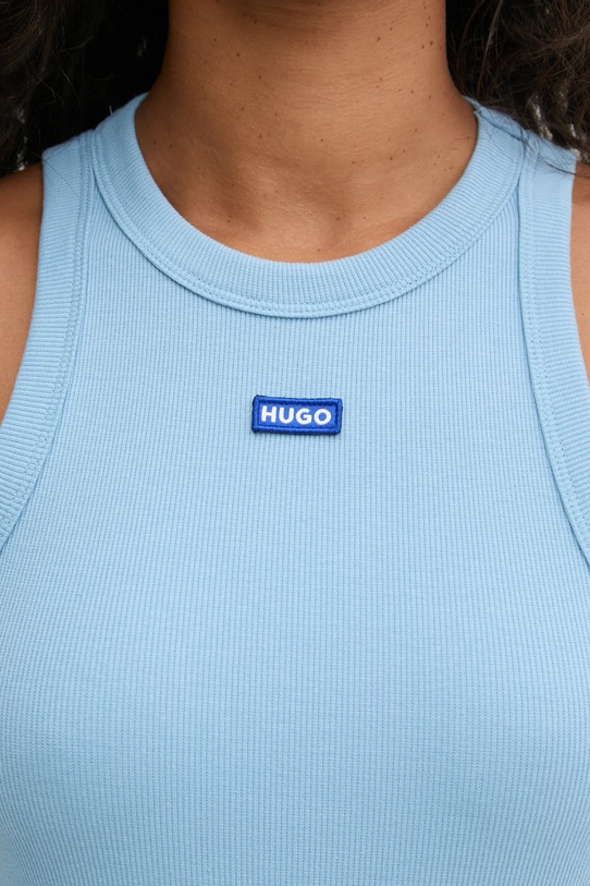 Top Hugo Blue Easy Tank_B 50508857 modrá