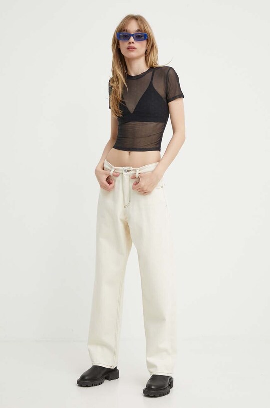 HUGO Blue tricou 50510873 negru SS24