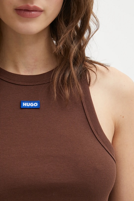 Hugo Blue top Baby Tank_B 50511450 brązowy