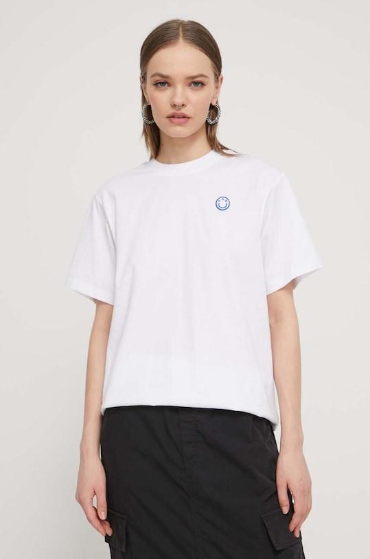 Bavlněné tričko Hugo Blue bílá 50518139