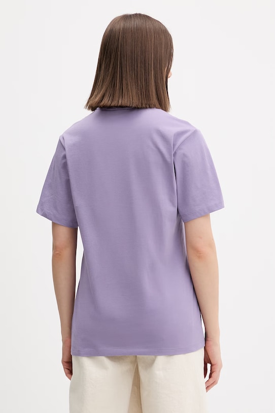 Odzież Hugo Blue t-shirt bawełniany 50518139 fioletowy