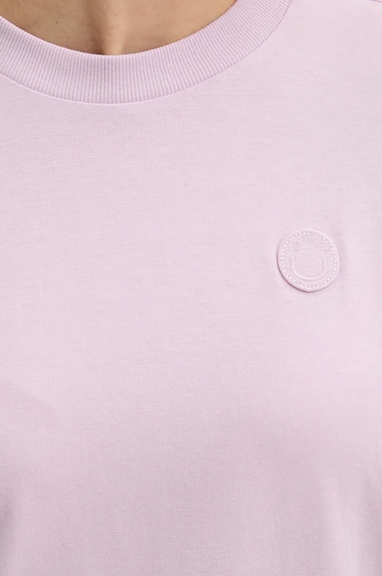 Pamučna majica Hugo Blue Vintage Tee_B_1 50518139 ljubičasta