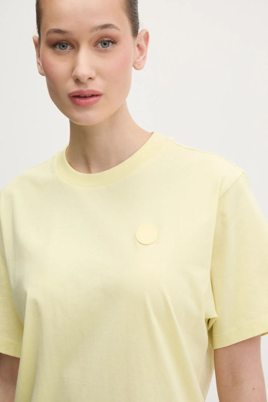 HUGO Blue tricou din bumbac Vintage Tee_B_1 galben 50518139