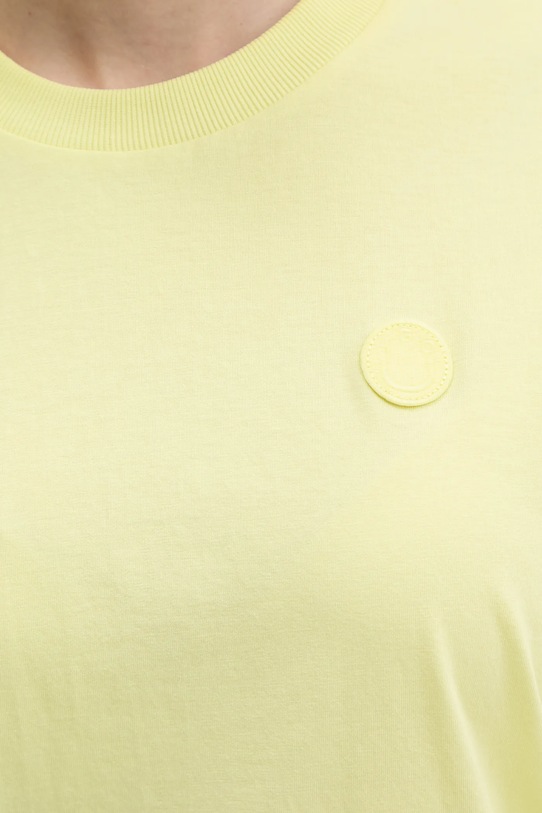 HUGO Blue tricou din bumbac Vintage Tee_B_1 50518139 galben