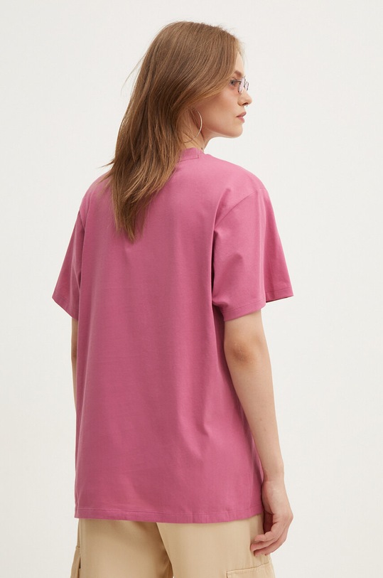 Odzież HUGO Blue t-shirt bawełniany 50518139 różowy