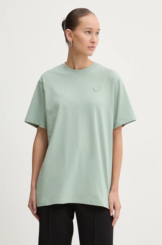 Hugo Blue tricou din bumbac verde 50518139