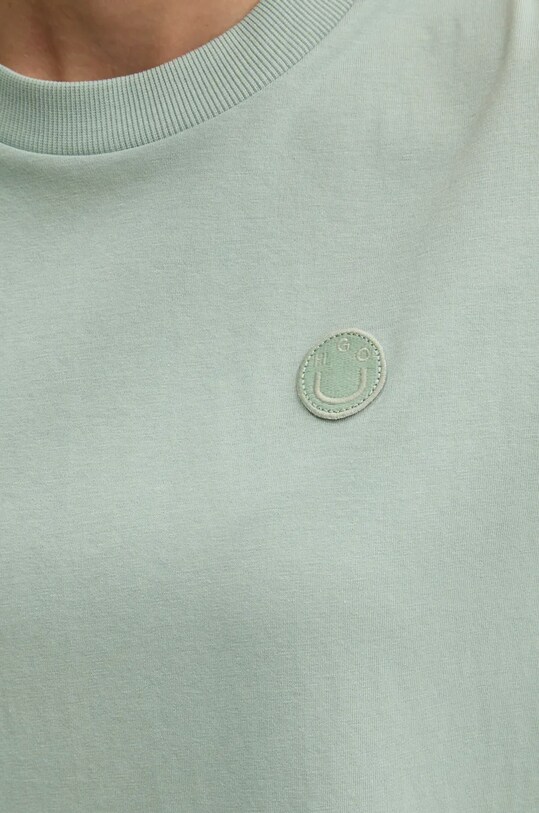 Hugo Blue tricou din bumbac 50518139 verde