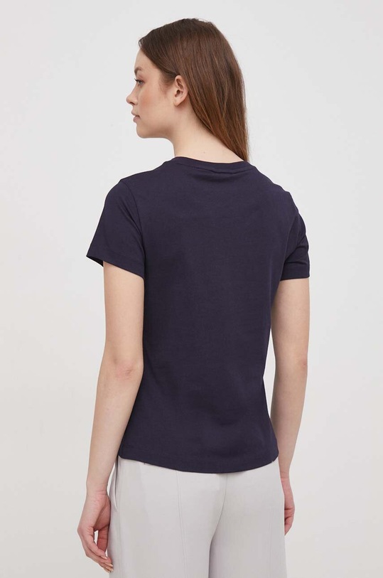 Odjeća Pamučna majica Gant 4200814 mornarsko plava