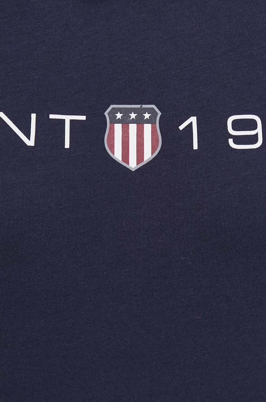 Gant tricou din bumbac 4200753 bleumarin