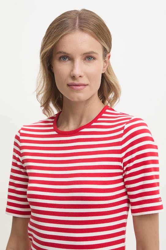 Gant t-shirt slim rosso 4203493