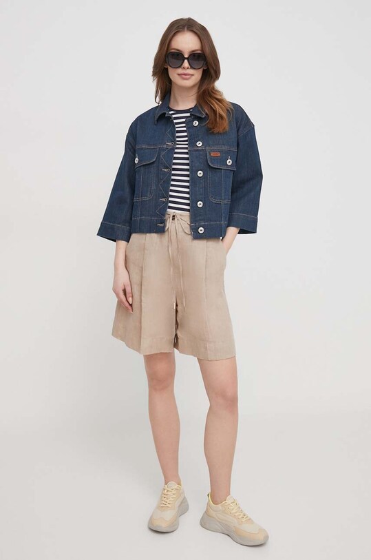 Gant tricou 4203493 bleumarin SS24