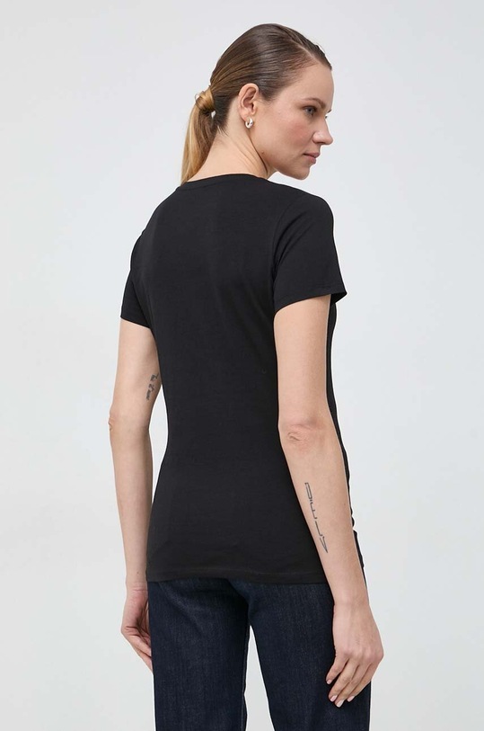 Îmbrăcăminte Liu Jo tricou din bumbac WA4051.JS923 negru